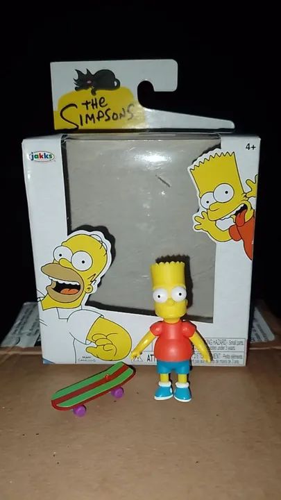 Boneco original do Bart Simpson nova coleção dos Simpsons da jakks pacific  - Foto 3