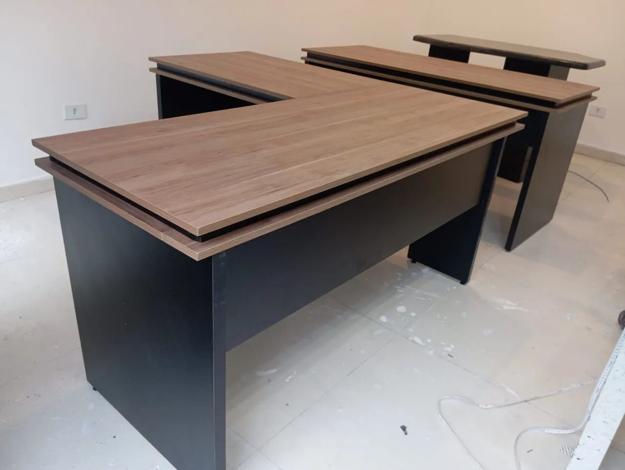MESA EM L BORDAS ROMANA NOVA 100% MDF 