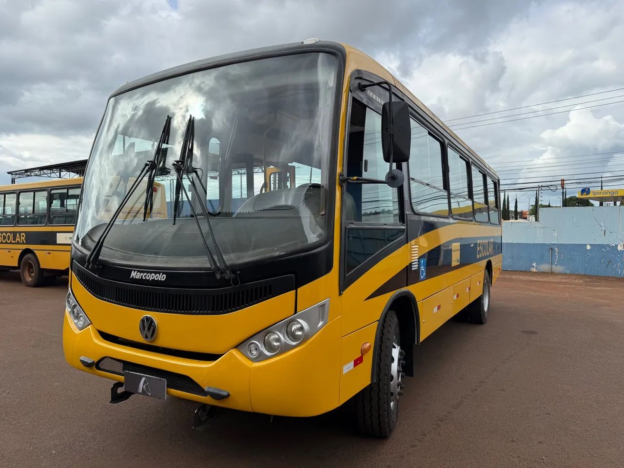 Ônibus  escolar senior Mídi ano 2012/2012 com 48 Lugares motor Man 15-190 em cascavel,PR - Foto 4
