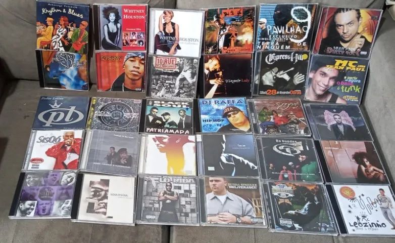 CDS de Rap Hip Hop Funk R&B Black music ( alguns lacrados) - Foto 2