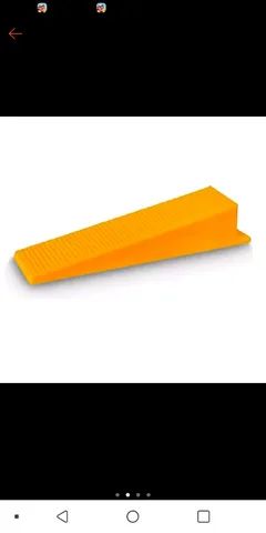 KIT CUNHA TITANIUM P/ NIVELAMENTO DE PISO PORCELANATO 100PCS - Foto 2