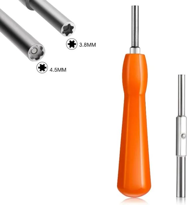 Chave Gamebit 4.5mm 3.8mm Gamebit Compatível com Super Nintendo, NES, SNES, N64 - Foto 2