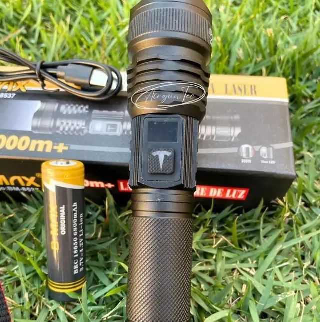 Lanterna Laser B-max Bm-8537 - Super forte de verdade! Só Hoje - $74,90 - Foto 4