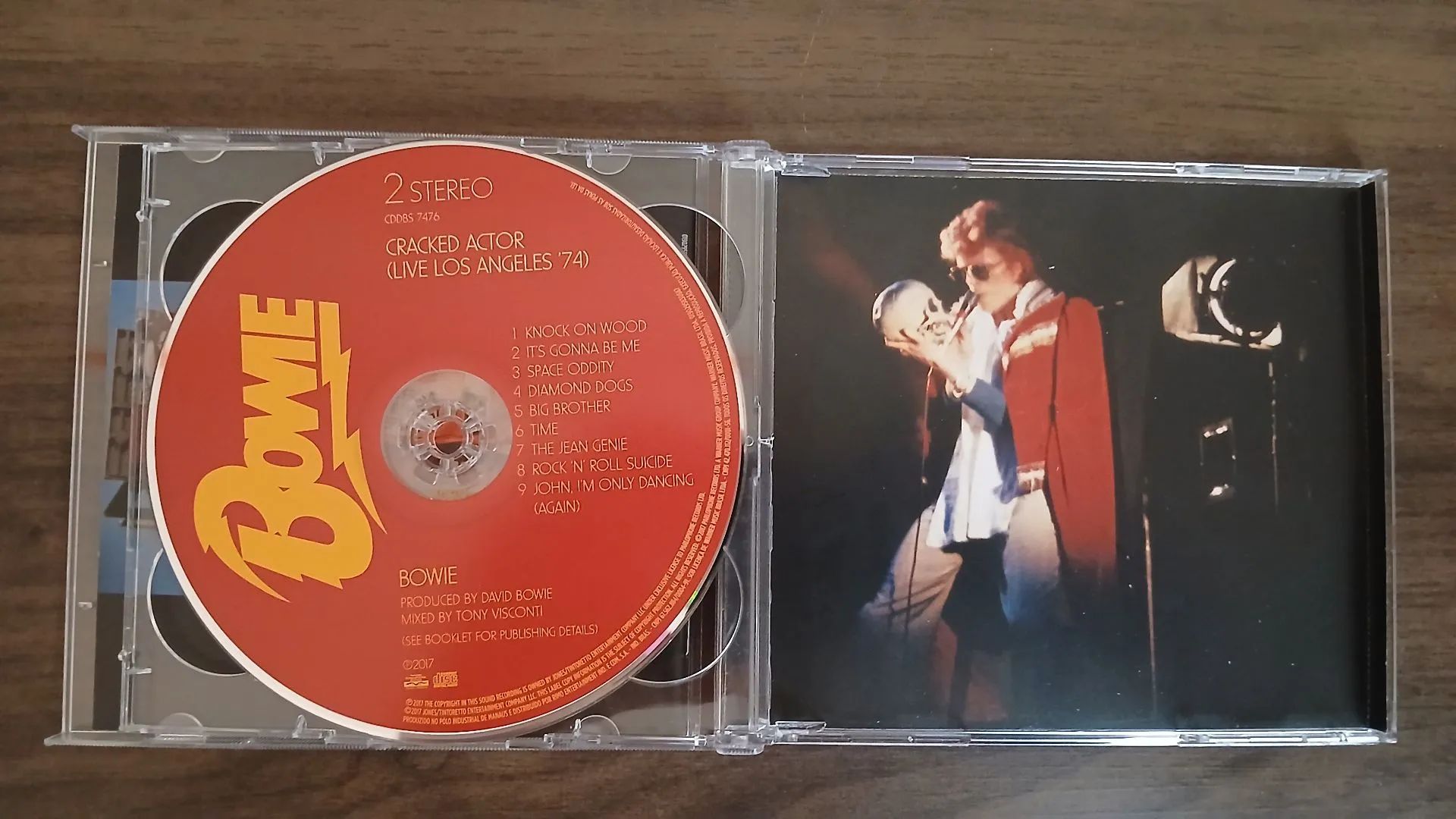 CD David Bowie - Cracked Actor (Live Los Angeles 74) Duplo - Foto 4