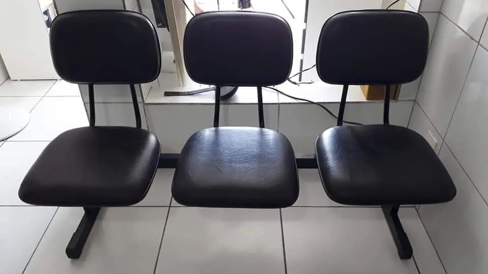 Longarina de lugares para sala de espera  - Foto 2