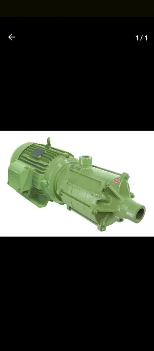 Motobomba para recalque, centrifuga multiestágios, marca SCHNEIDER, mod. ME-AL