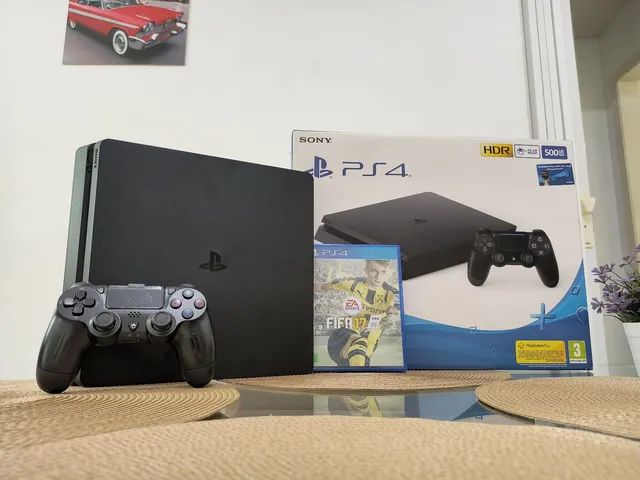PS4 Slim Semi Novo - Foto 5