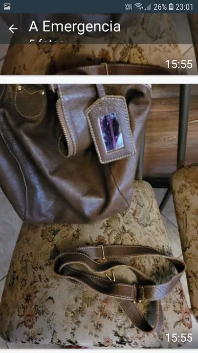 bolsa de couro - Foto 5