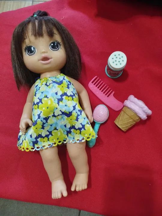 Baby alive sorvetinho morena - Foto 2