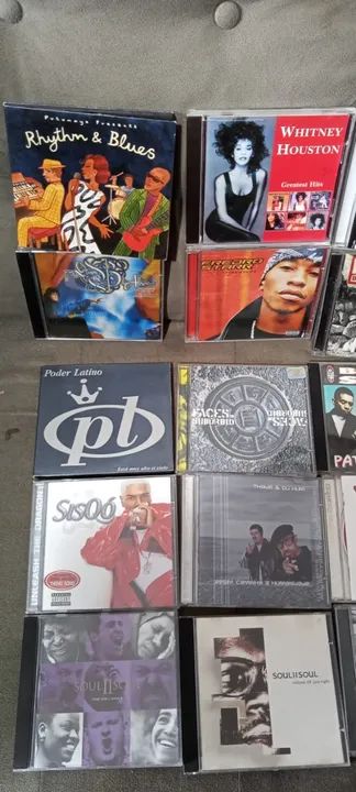 CDS de Rap Hip Hop Funk R&B Black music ( alguns lacrados) - Foto 6