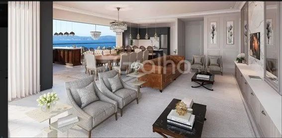 Cobertura com vista mar sendo 4 suites e 04 vagas de garagem em Itapema. - Foto 5