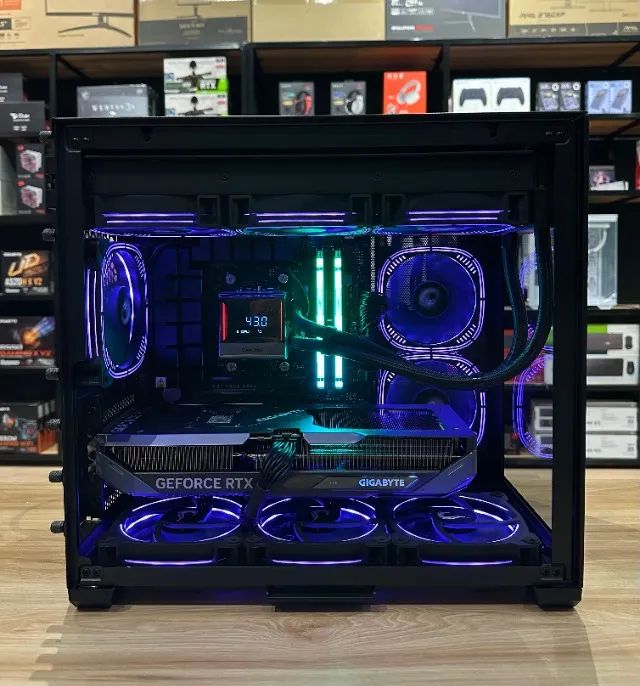 Pc Gamer Lian li O11 7800x3d + Rtx 4060ti, 32gb Ddr5 Pronta Entrega (Loja Física)