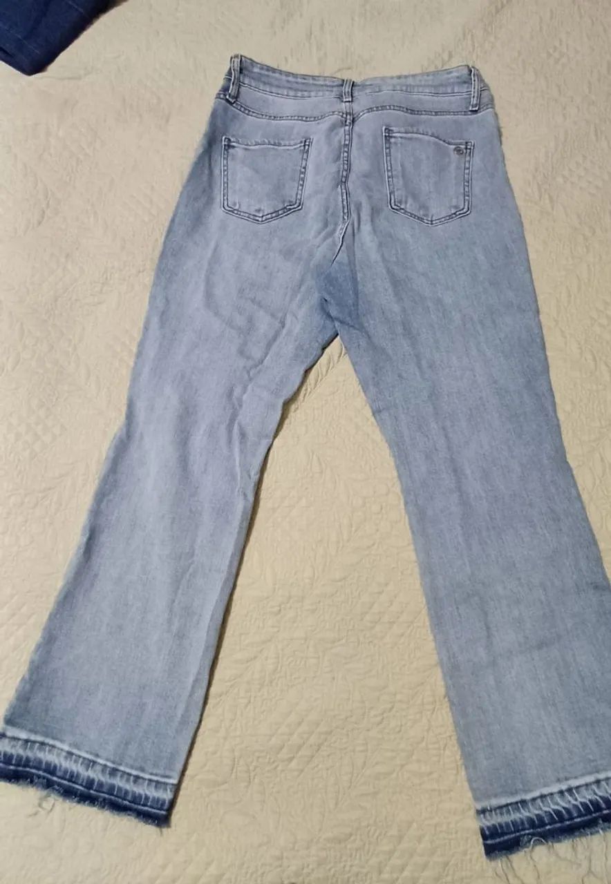 Calça Jeans 46 Eanséria Azul Claro - Foto 4