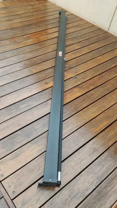 Tela de Projeção 2,00 x 2,00, Retrátil manual Tecnomast - Foto 2