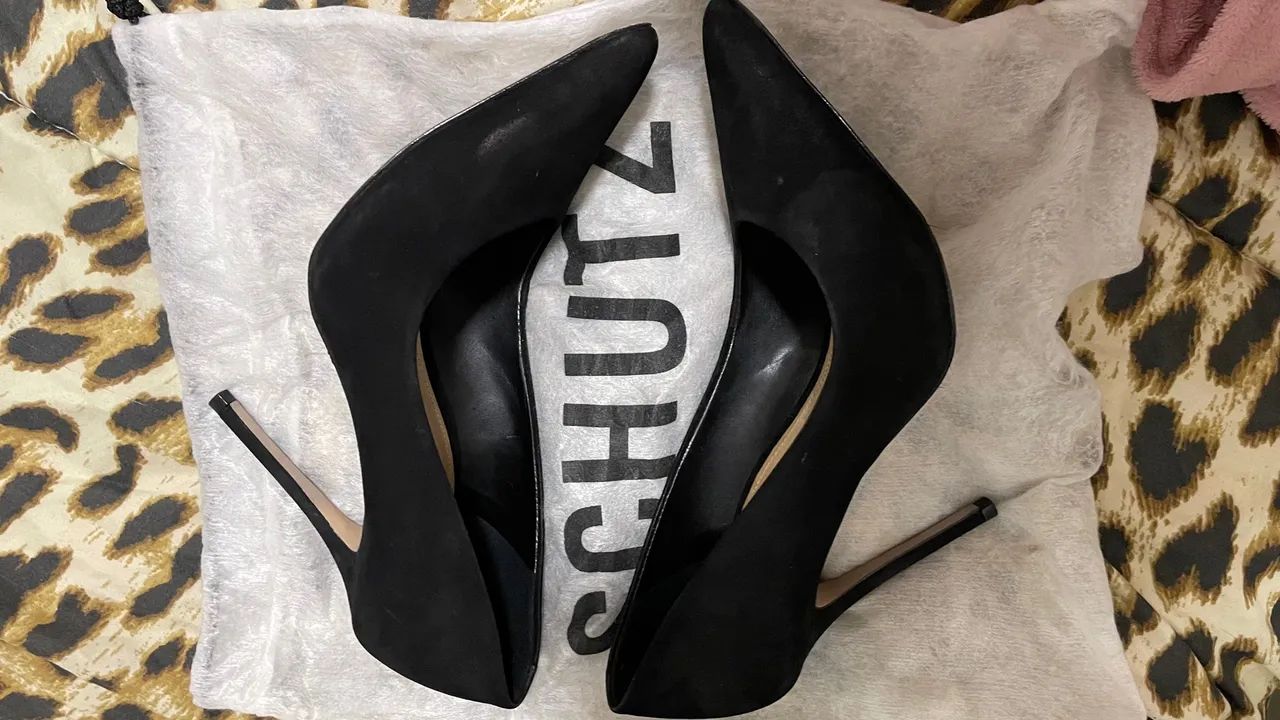 Scarpin Schutz Preto -número 35