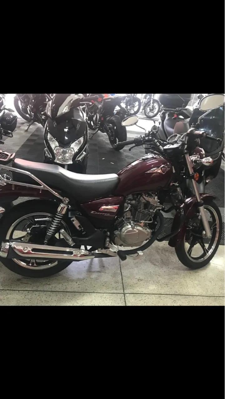 Haojue Chopper Road 150 com apenas 8.500 km originais
