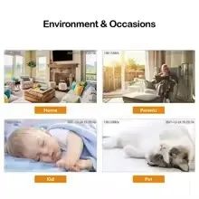 Câmera de Segurança Wi-Fi interna IMOU Cue 2C 1080P FHD Branca + SD 32GB, 12x 17,90 - Foto 5