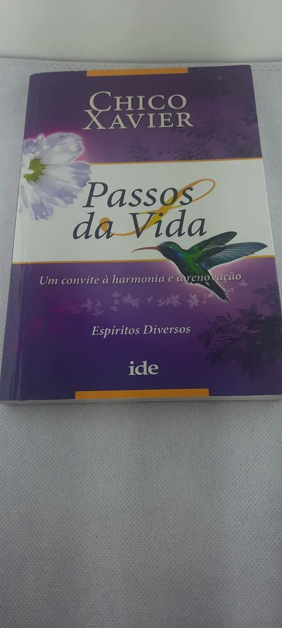 Passos da Vida - Chico Xavier & Emmanuel (EDIÇÃO USADA - Excelente Estado) - Foto 3