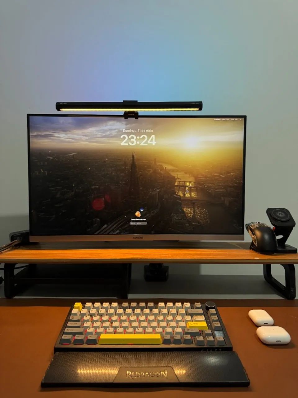 Monitor UHD Samsung 28" 4K, HDMI, Display Port, FreeSync, Preto, Série UR550. - Foto 5