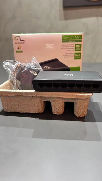 Switch Mini 8 Portas Multilaser - Foto 2