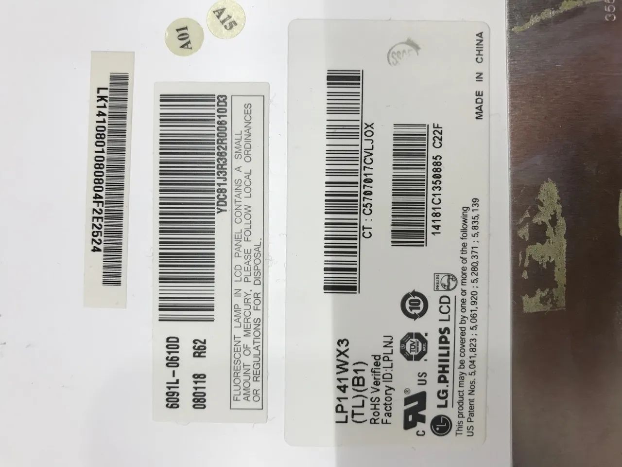 Tela de Notebook LP141WX3 (TL)(B1) - LG Philips - Foto 2