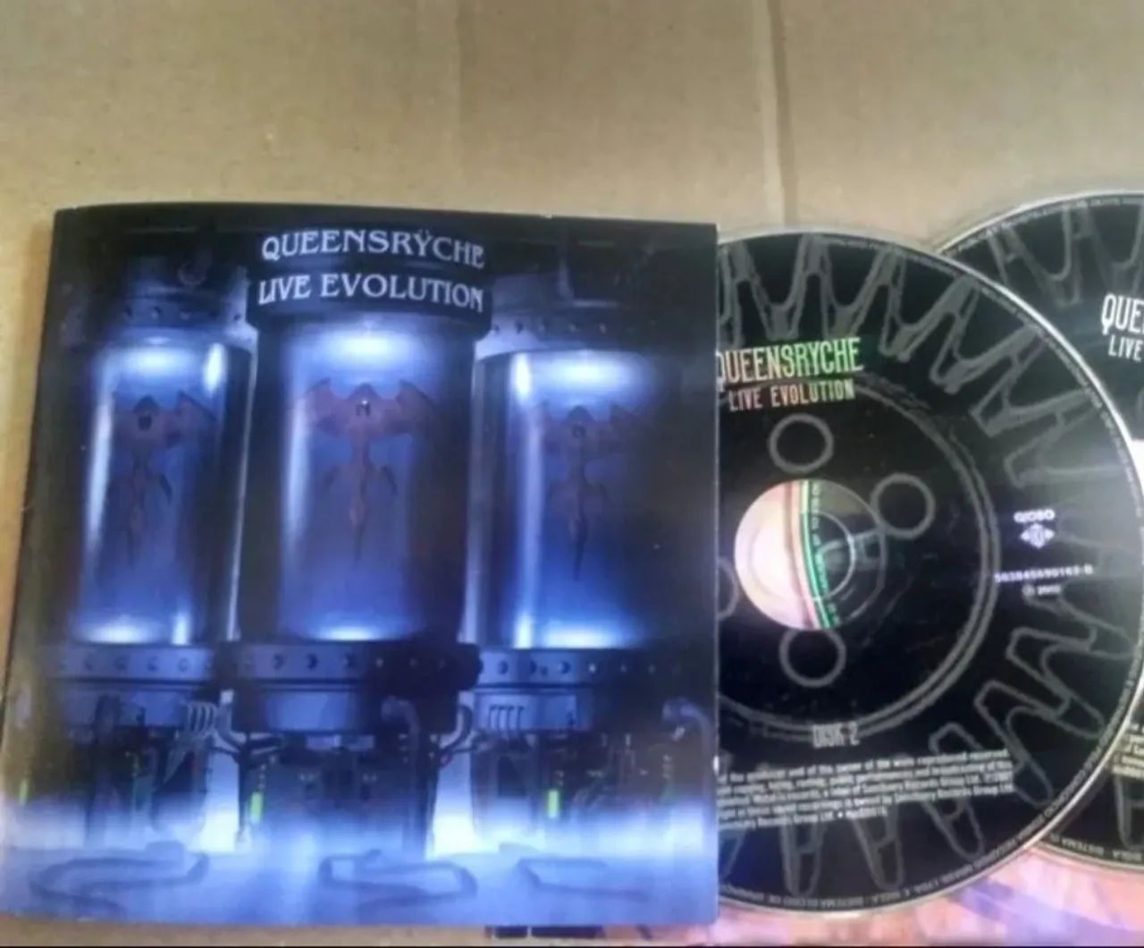 02 x CDs Queensryche Live evolution 