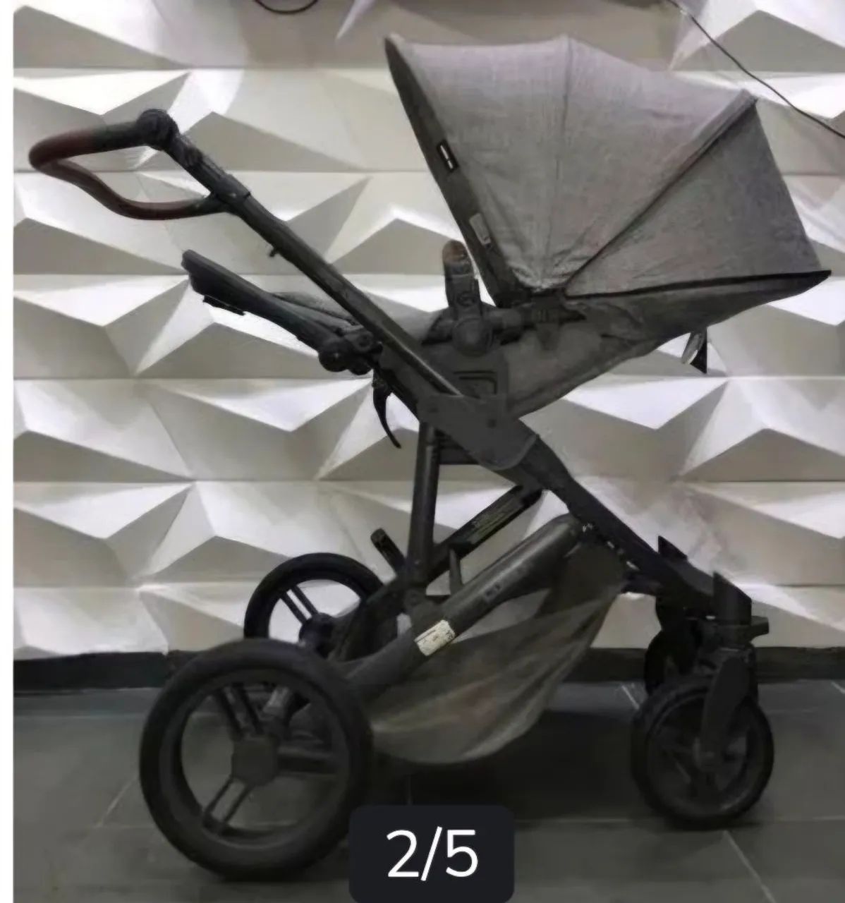 Carrinho Abc Design Como 4, Bebê Conforto, Moisés E Bolsa - Foto 2