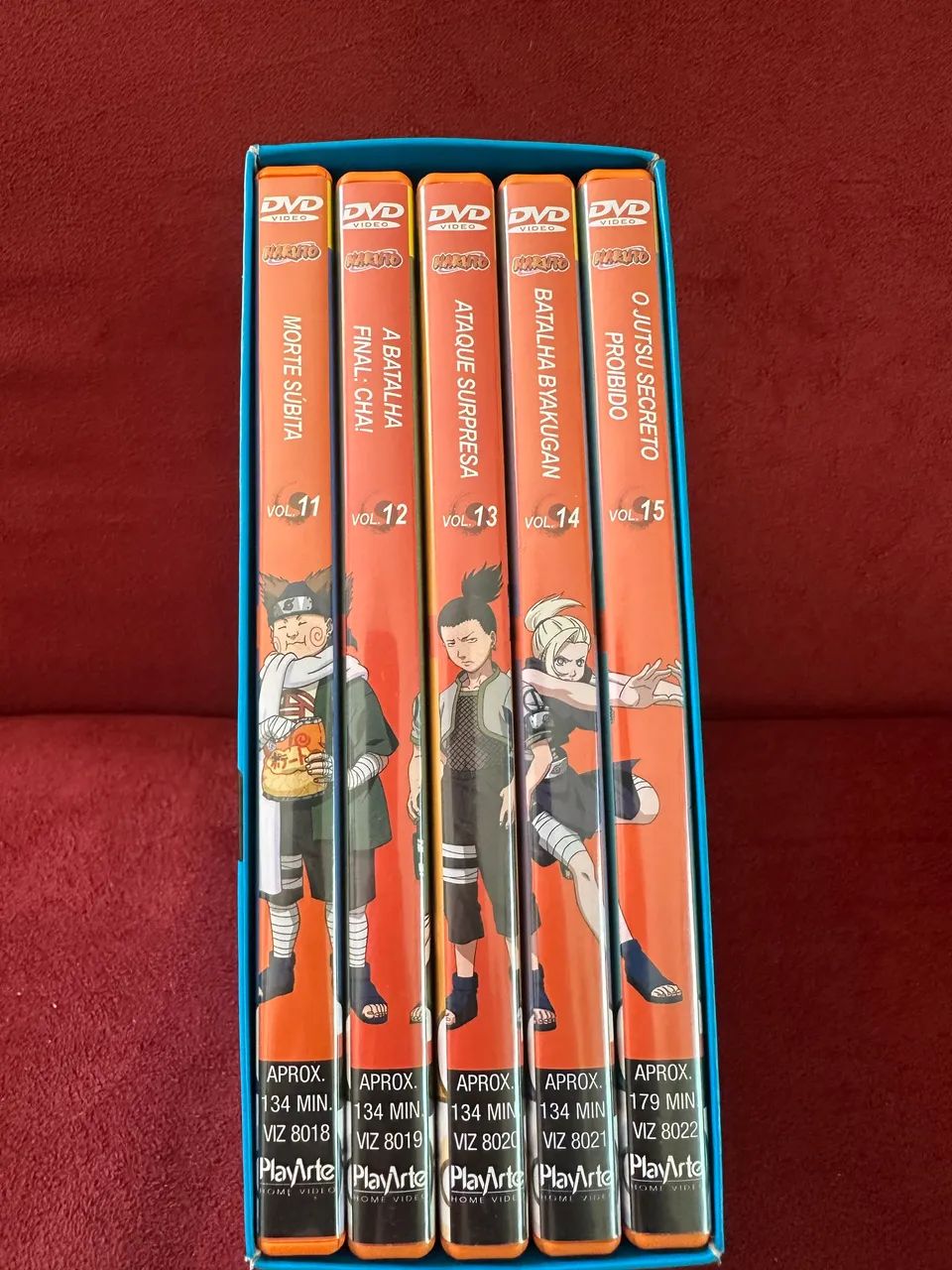 DVD naruto box 03 - CDs, DVDs etc - Paineiras, Juiz de Fora