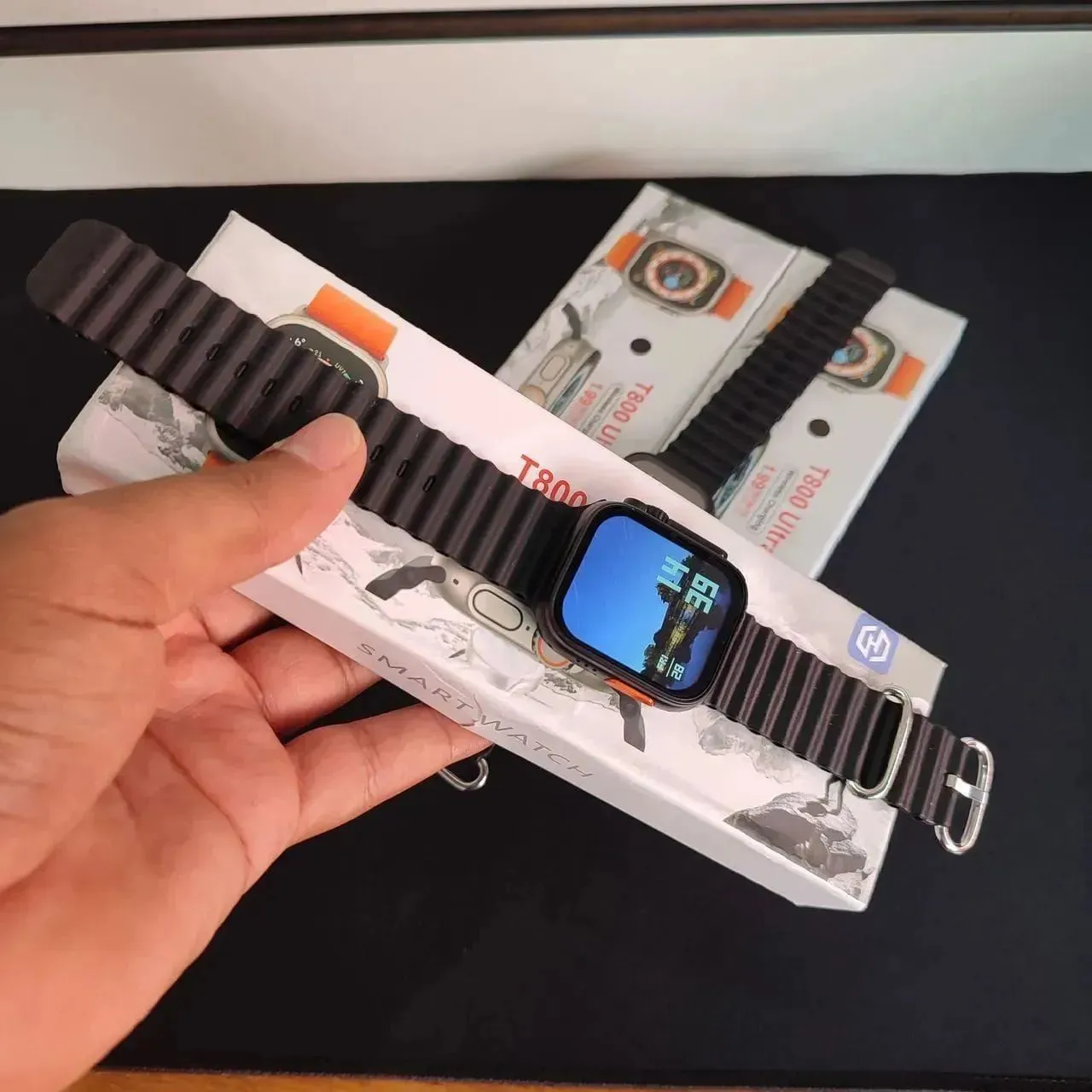 Smartwatch T800 Ultra com Tela Grande