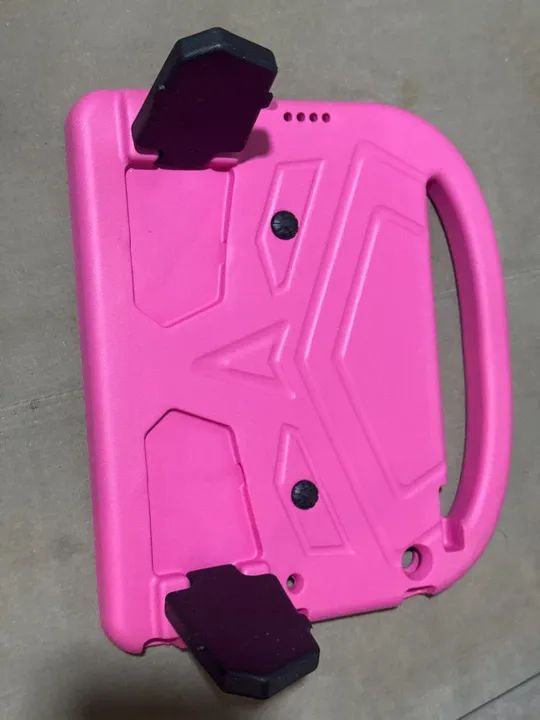 Capa de proteção para ipad tablet infantil - Rosa - Foto 2