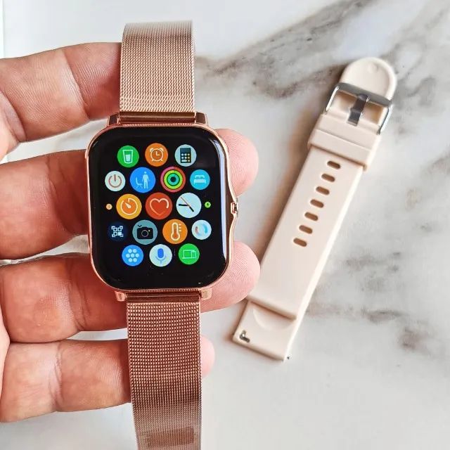 Smartwatch BW Plus Com 2 Pulseiras - Foto 3