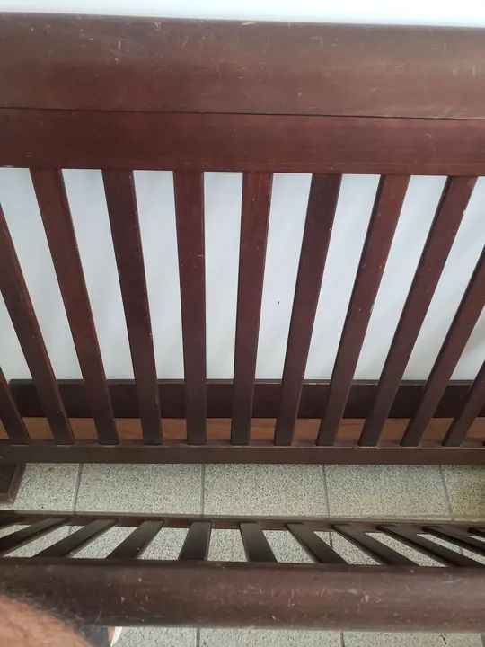 Cama casal madeira pura.  - Foto 2