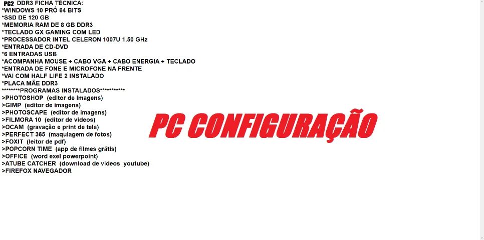 Computador formatado com Windows 10 Pró - Foto 4