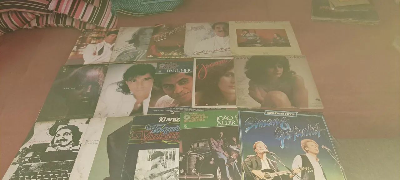 15 lps vinis originais 30,00 cada.