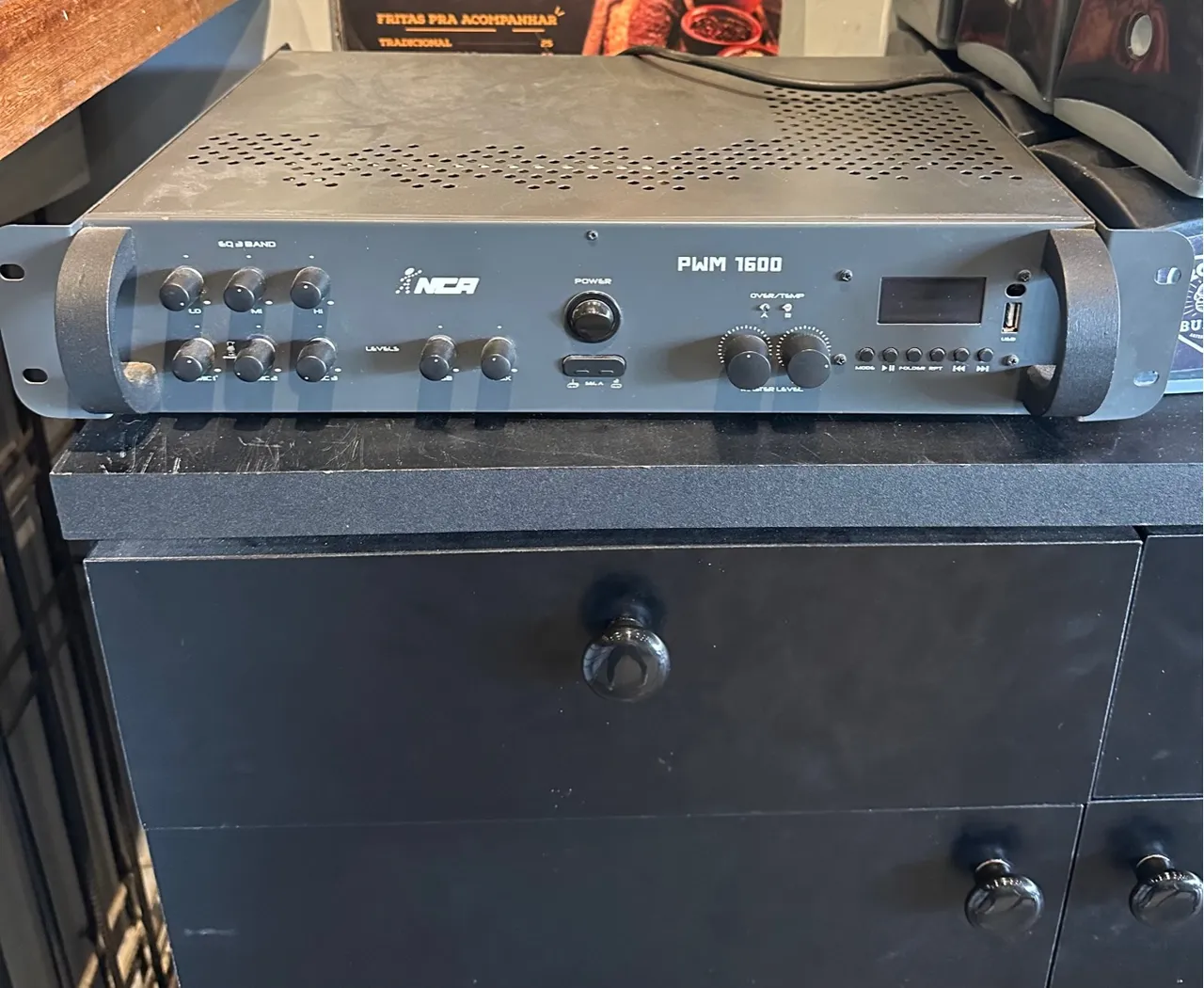MESA AMPLIFICADA NCA COM BLUETOOTH, PWM 1600