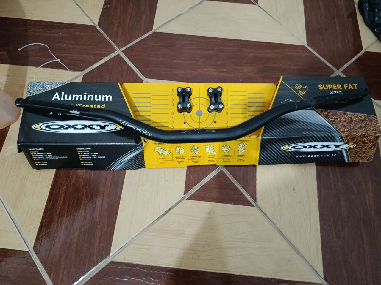 Guidão Oxxy Empenado!