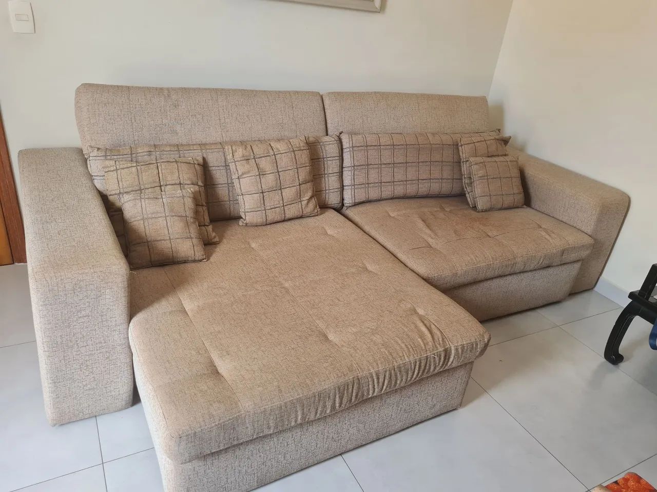 Sofá Reclinavel e Retratil 64842829929090120