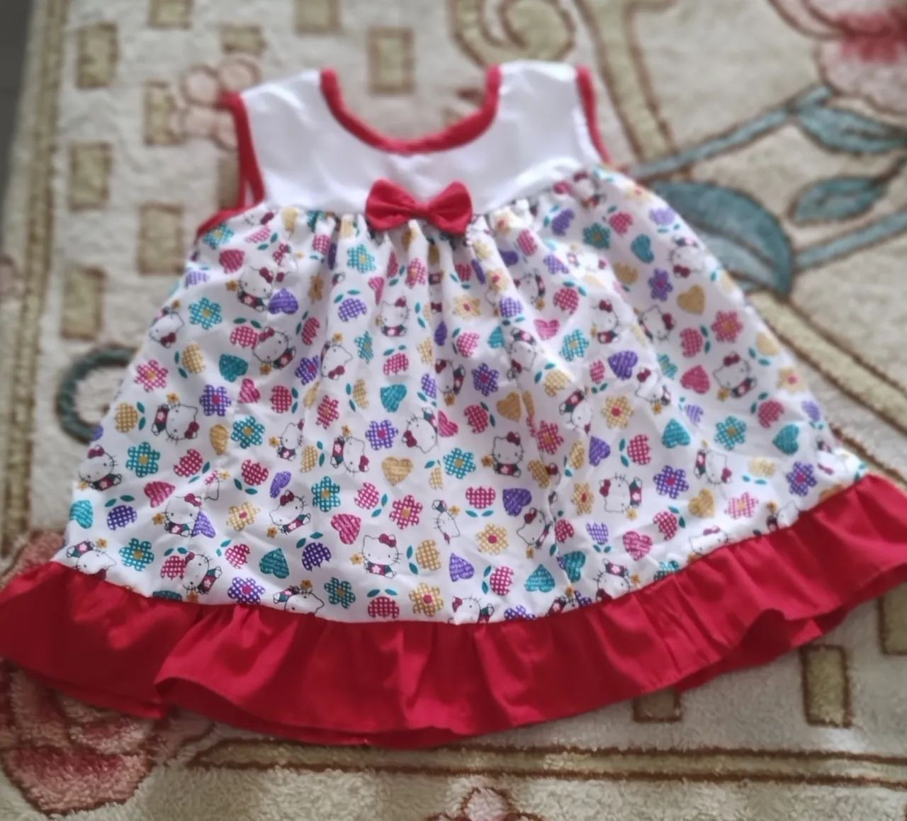 Vestido Infantil Hello Kitty