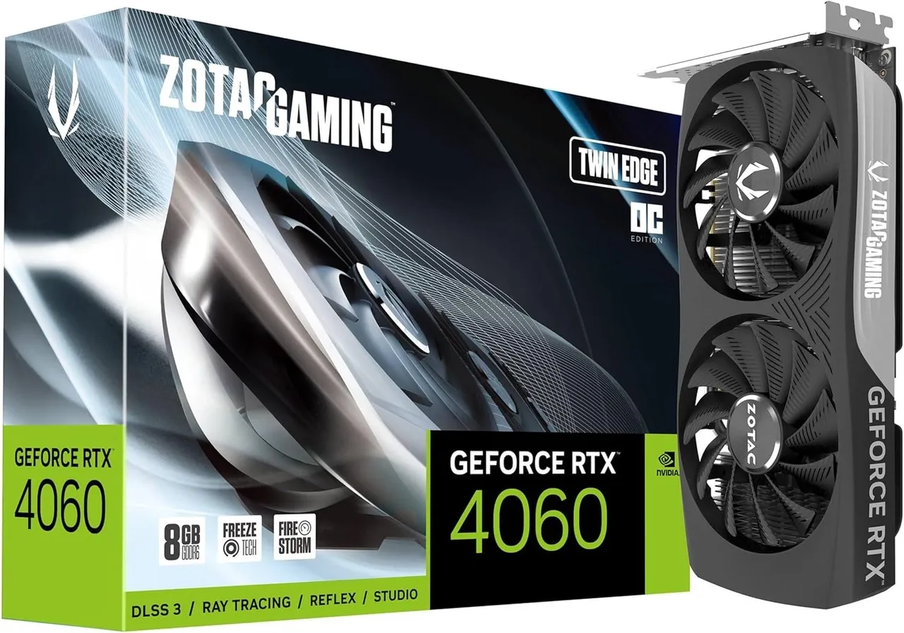 Placa de Vídeo Zotac GeForce RTX 4060 8GB Lacrado !