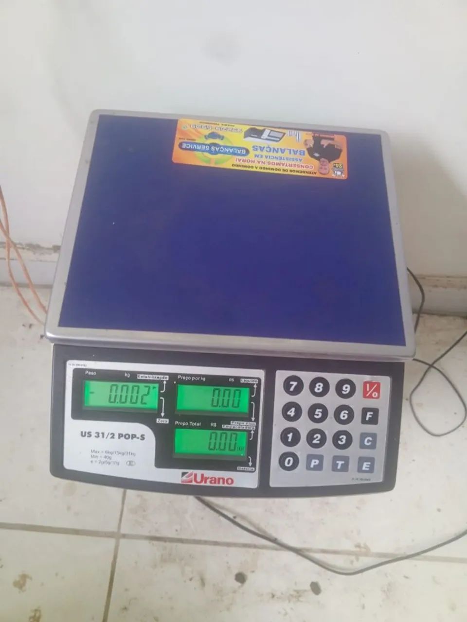 Balança digital 
