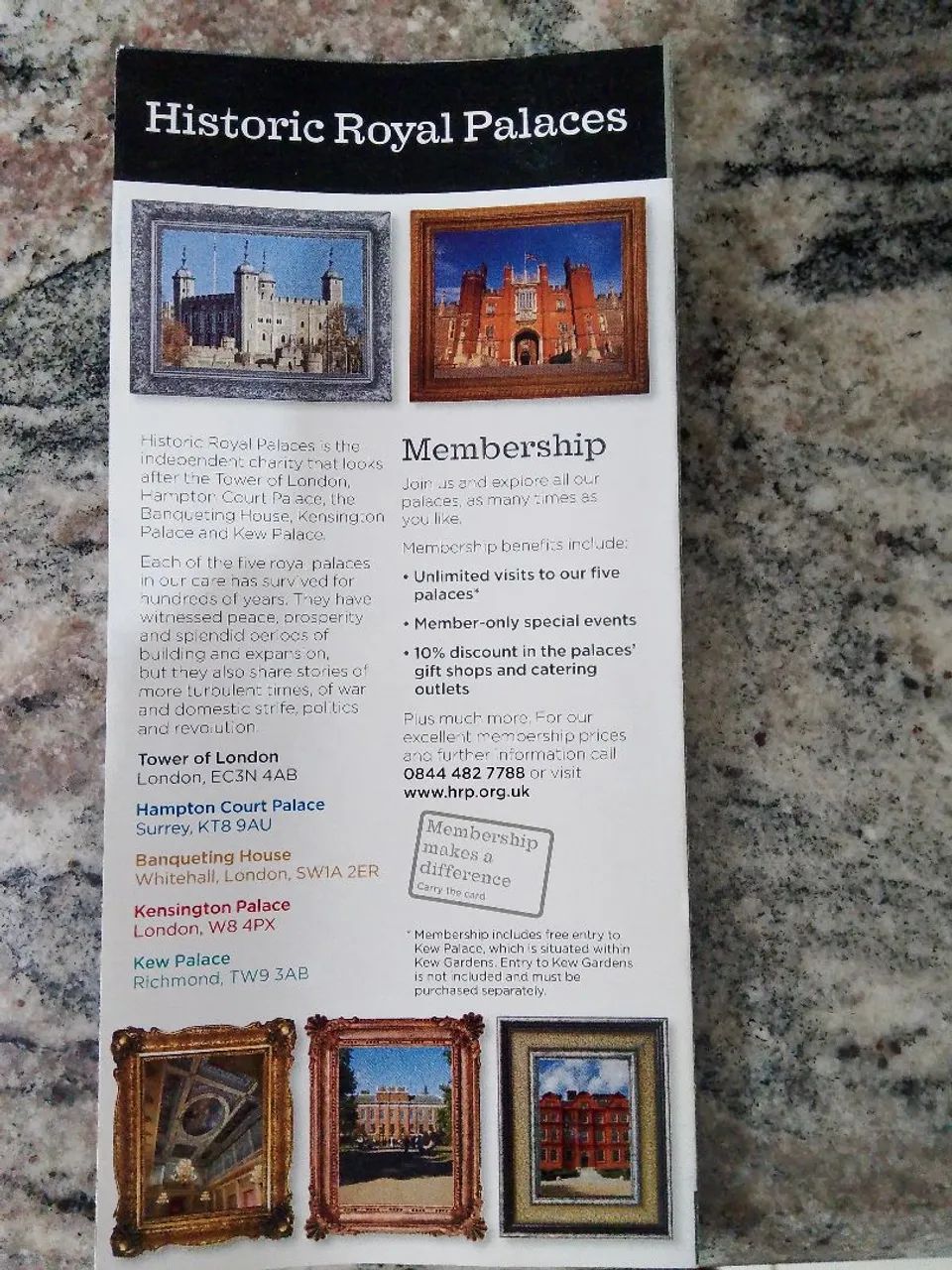 Flyer Tower of London para colecionador  - Foto 2