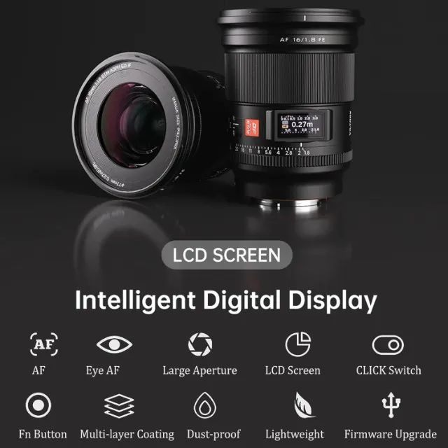  VILTROX Lente de Quadro Completo Af 16Mm F1.8 Z para Nikon Z-Mount, Af 16Mm F/1.8 Z - Foto 2