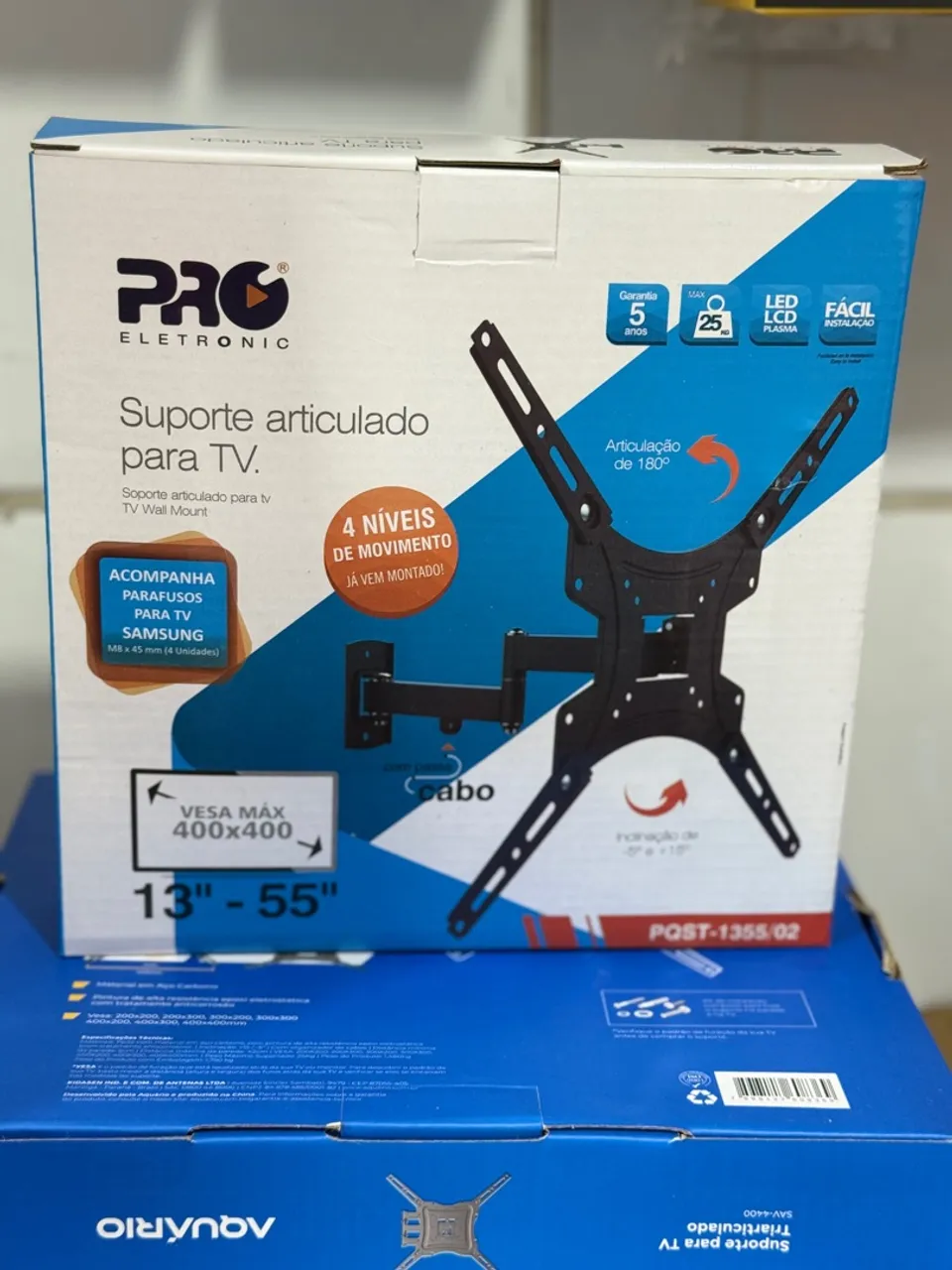 Suporte articulado 4 movimentos para TVs