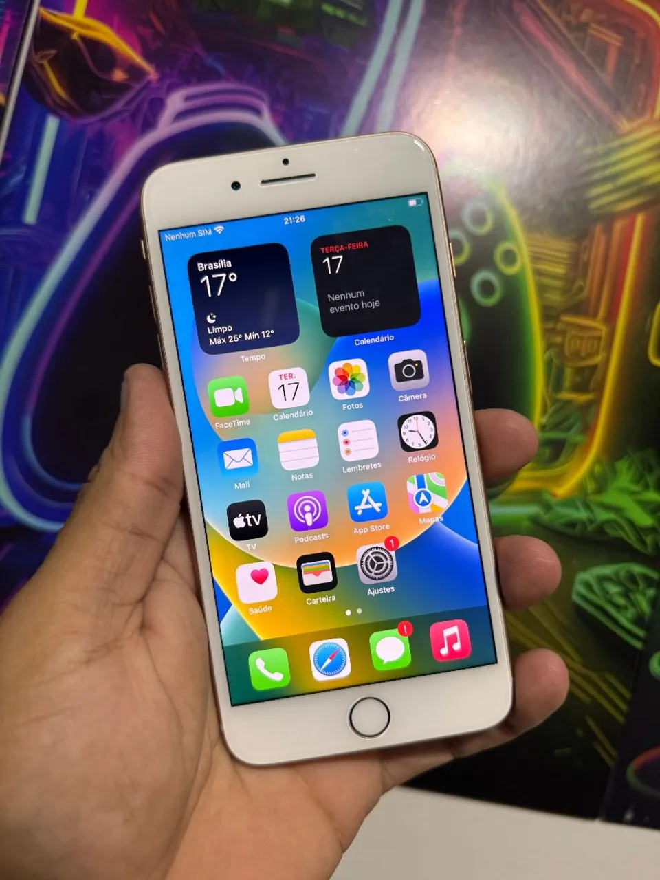 Iphone 8 Plus 256 Gb Estado de Novo