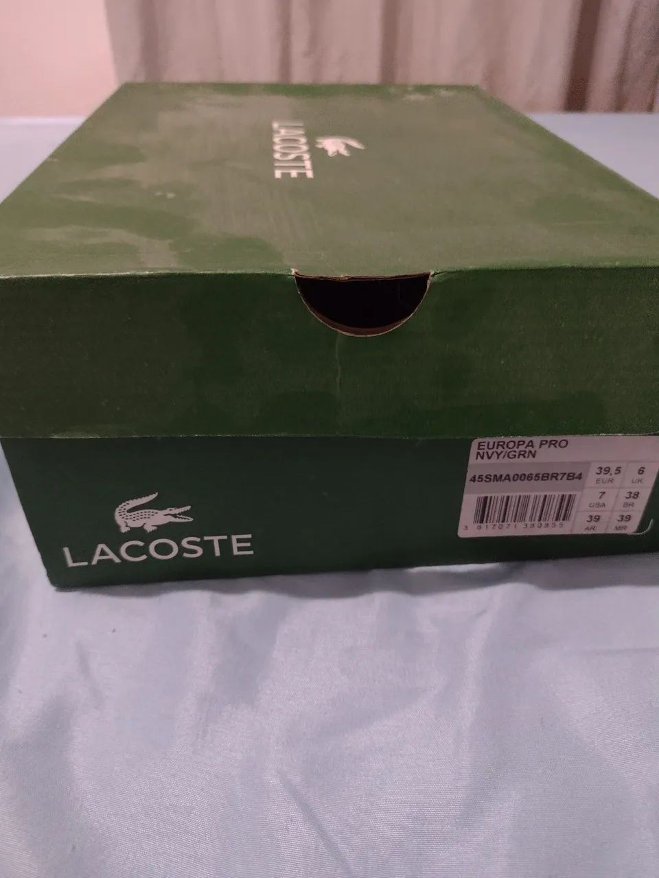 Tênis Lacoste original Europa Pro - Tamanho 39,5