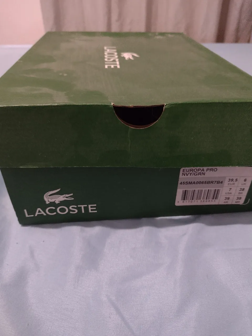Tênis Lacoste original Europa Pro - Tamanho 39,5