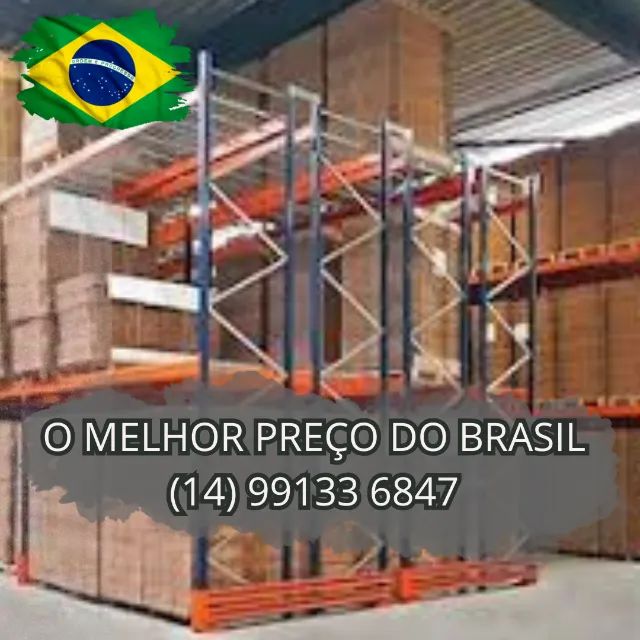 Porta palete e mini porta palete de aço para galpão 