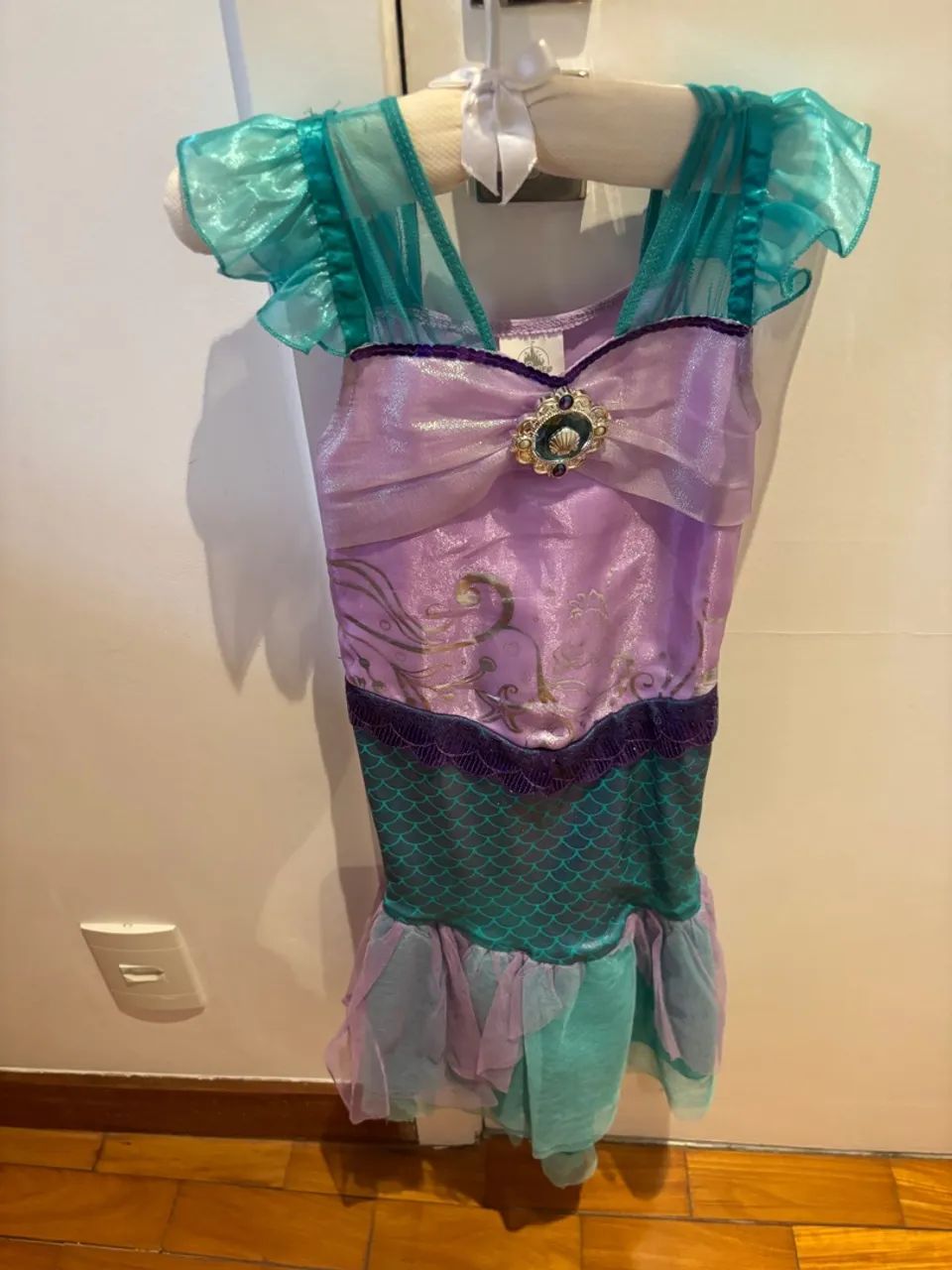 Fantasia Ariel - A Pequena Sereia ORIGINAL DISNEY USA