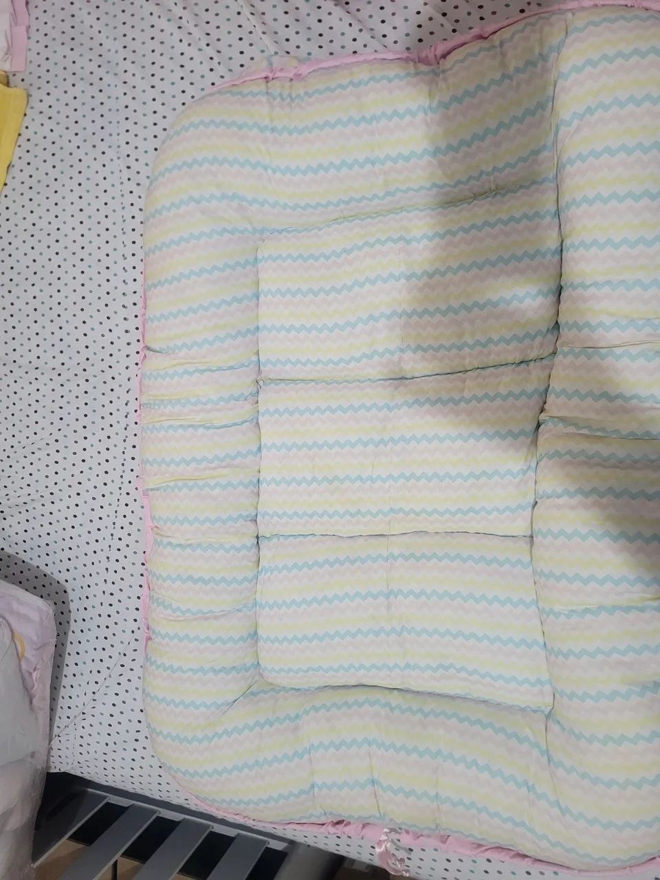 Ninho Redutor de Berço Rosa Bebê Conforto - Foto 3