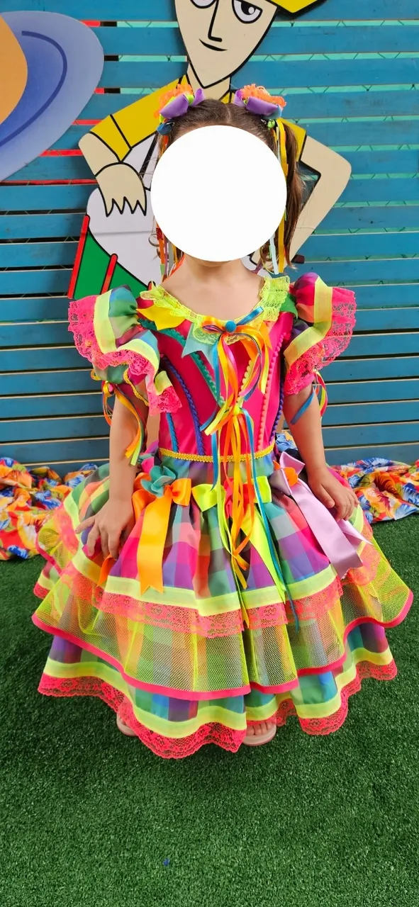 Vestido Junino ( Jambo Mel)